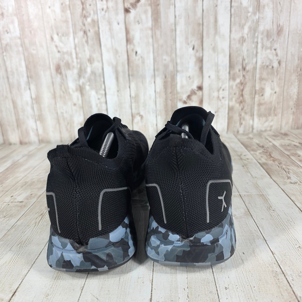 Mens Flux Black Athletic Running Shoes Camo Lightweight Size US 12.5 - Picture 3 of 8